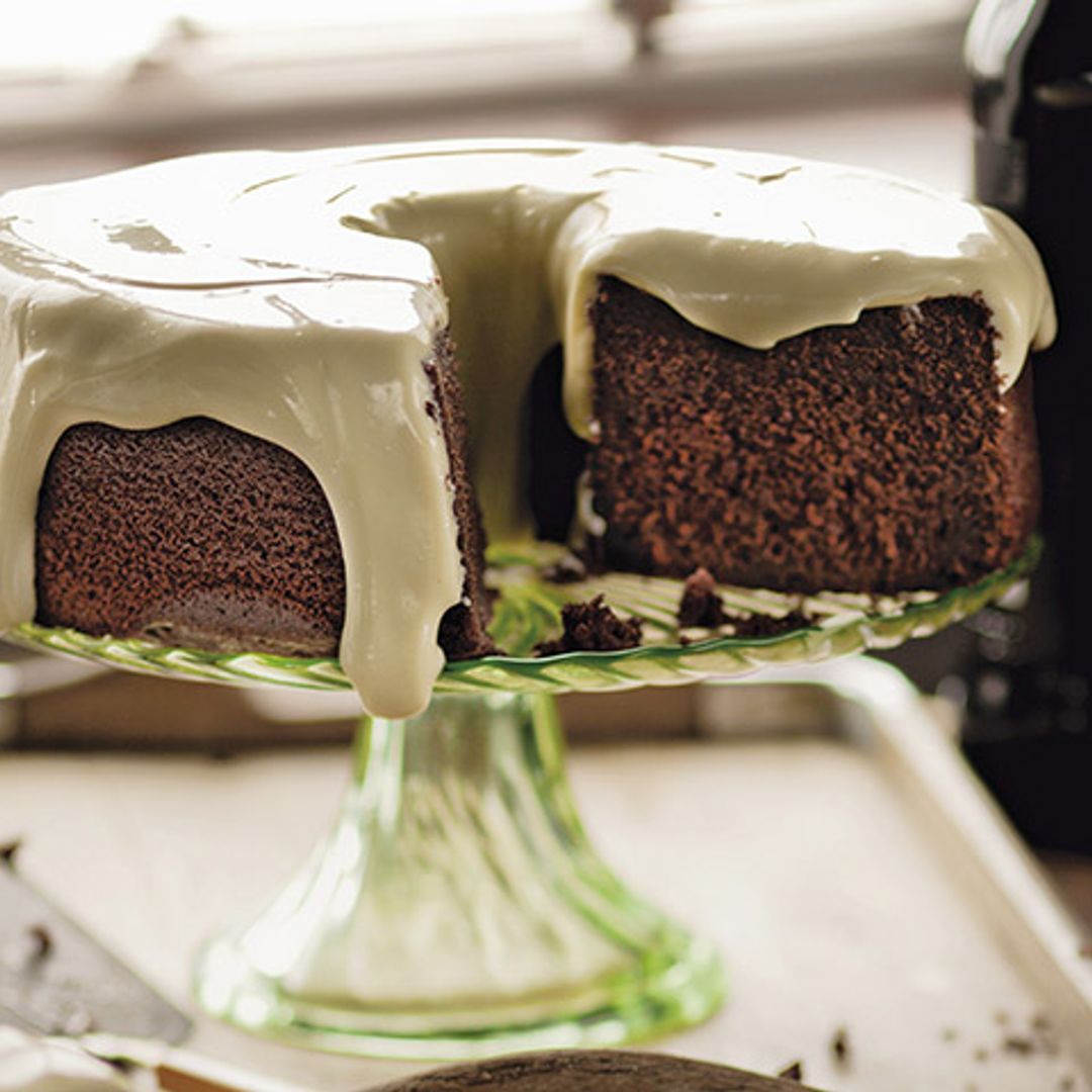 Tarta Guinness de chocolate casera