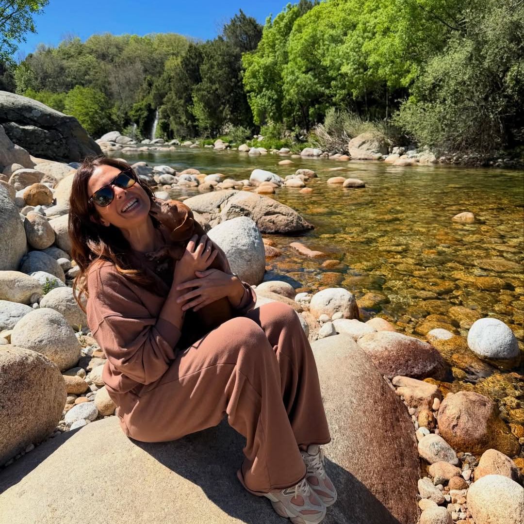 Nuria Roca, en su última escapada rural
