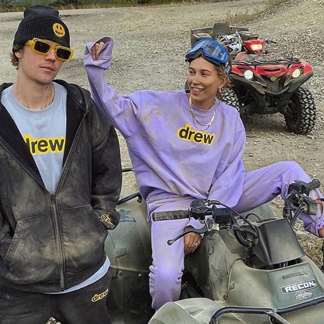 ¡Todo diversión! Día de 'quads' y suciedad con Justin y Hailey Bieber