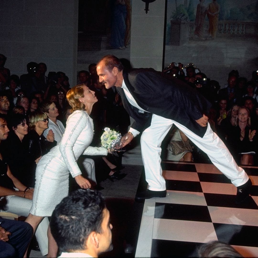 Madonna y Gianni Versace (1995)