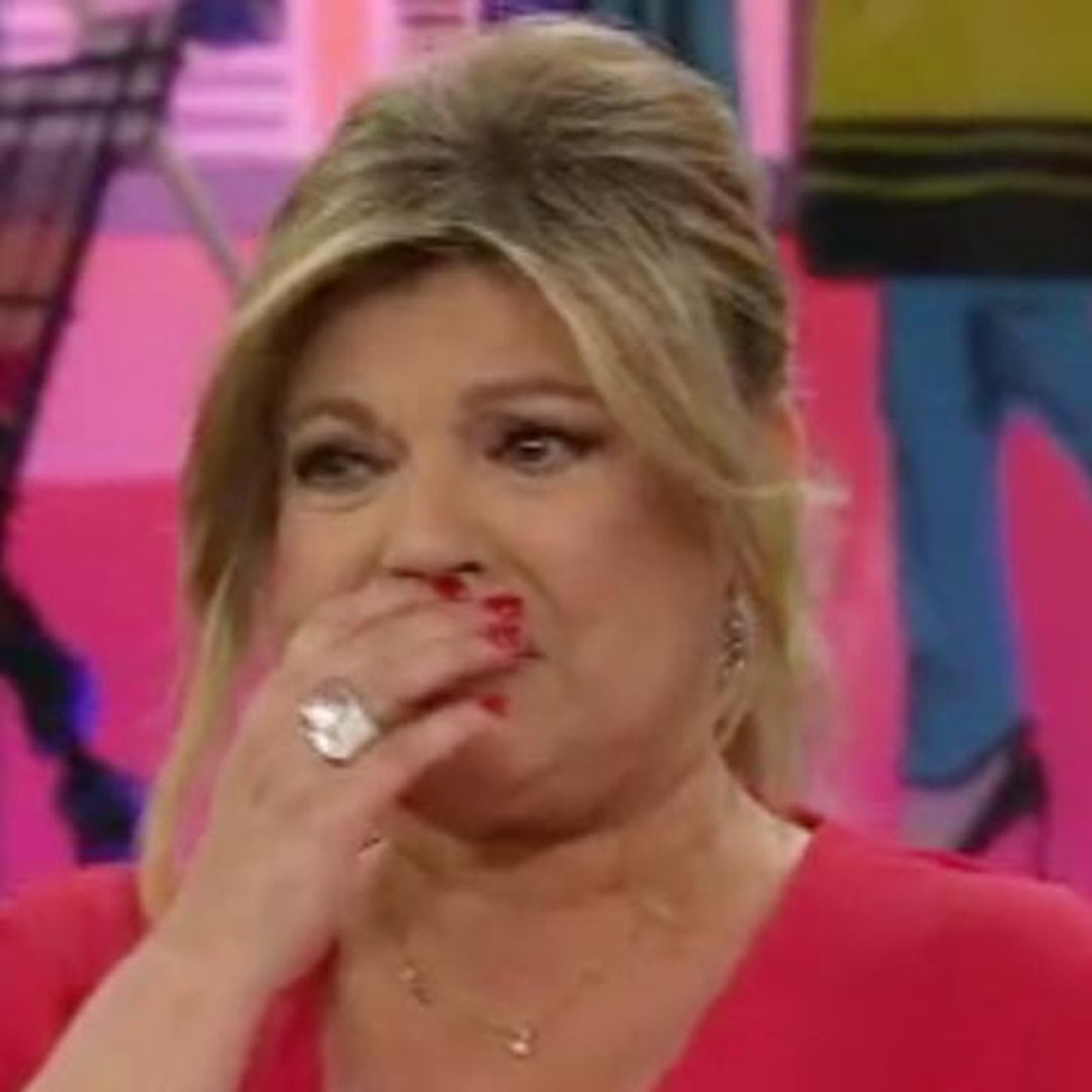 Las lágrimas de emoción de Terelu Campos al volver al trabajo, tres días después del ingreso de su madre