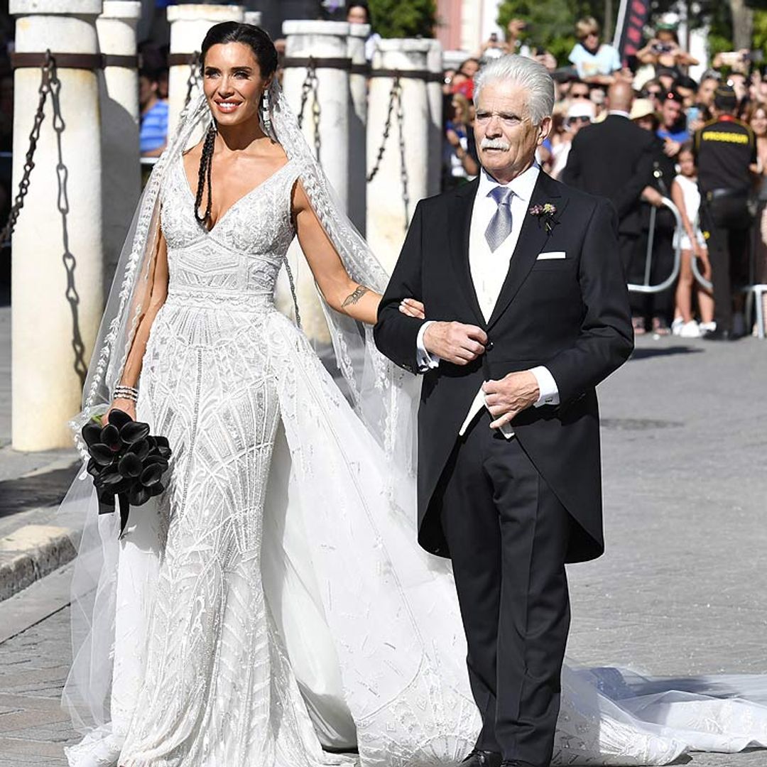 Las primeras imágenes de Pilar Rubio vestida de novia