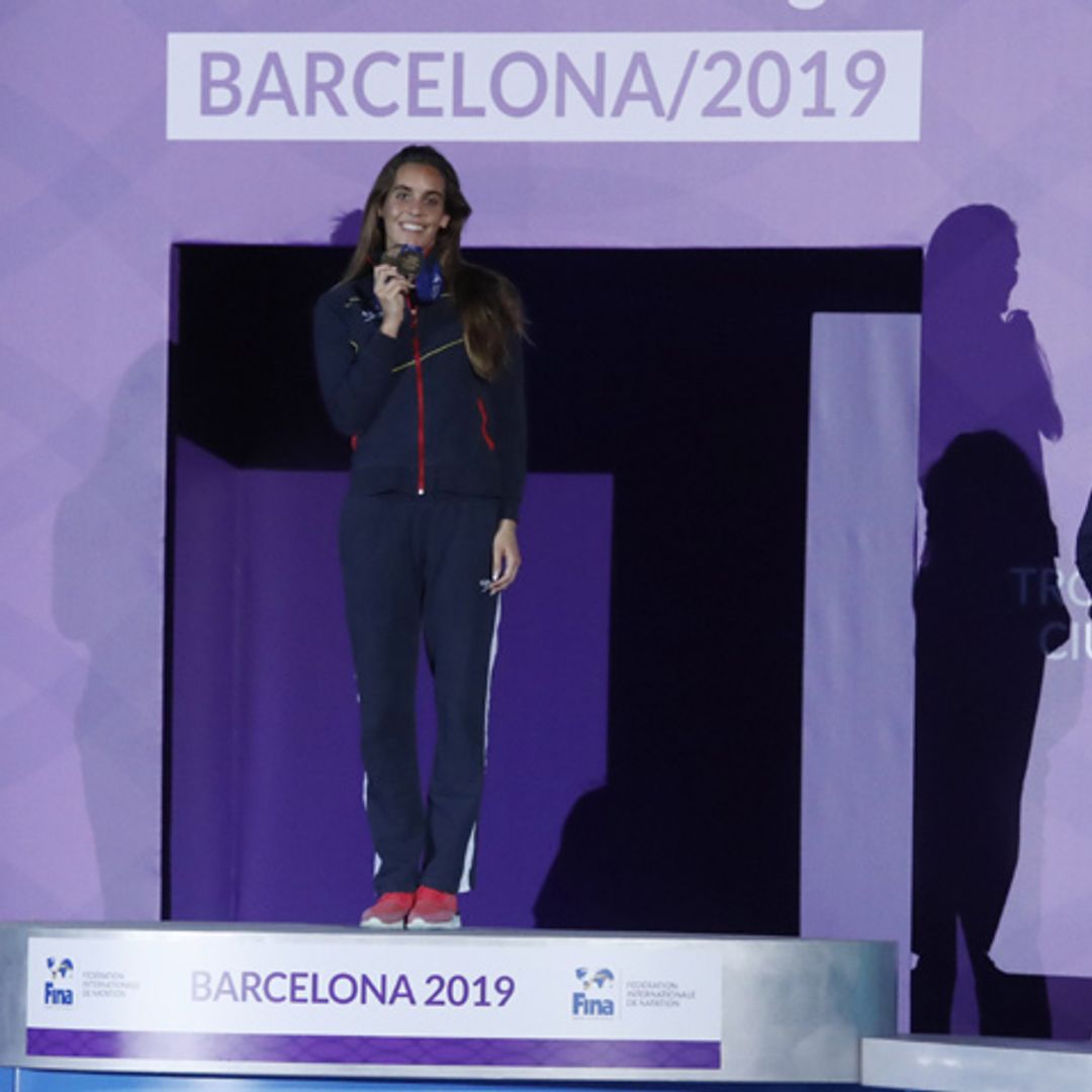 Una pedida de mano y el homenaje de Ona Carbonell a Nelson Mandela en el FINA World Series BCN 2019
