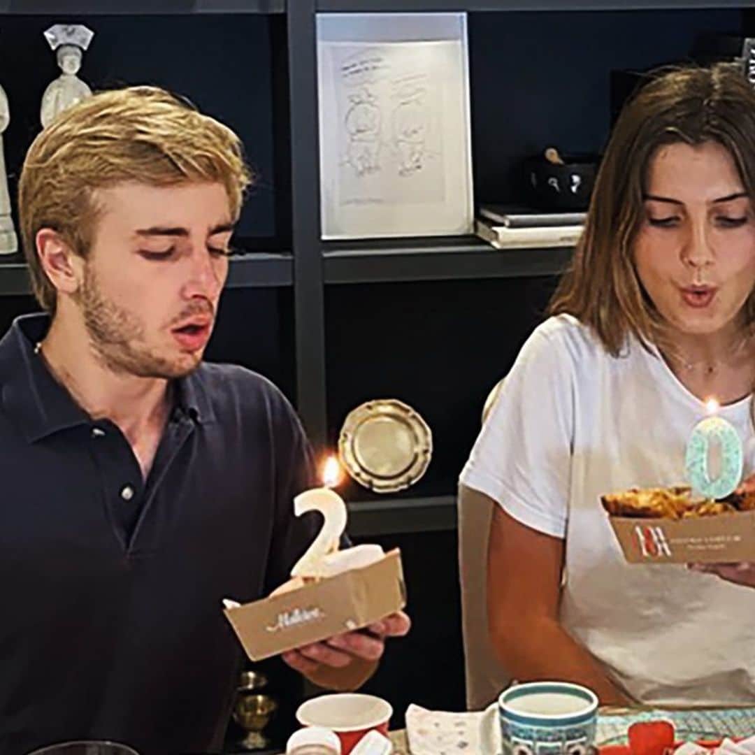 Genoveva Casanova celebra ilusionada el veinte cumpleaños de sus hijos, Luis y Amina: ‘Es bonito verlos crecer’