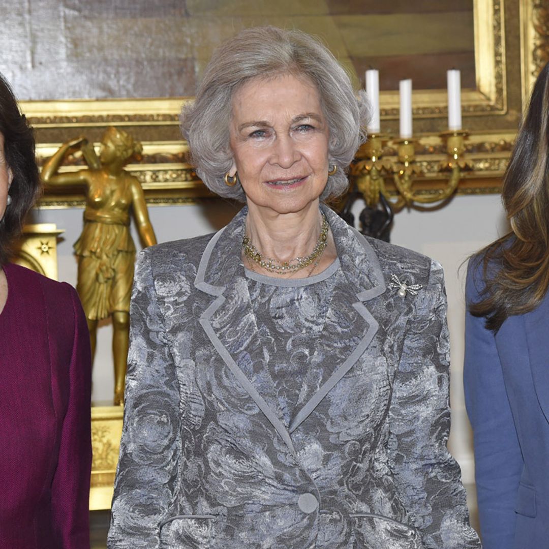 Cumbre real: la reina Sofía, la princesa Takamado y Silvia y Sofía de Suecia se reúnen en Estocolmo