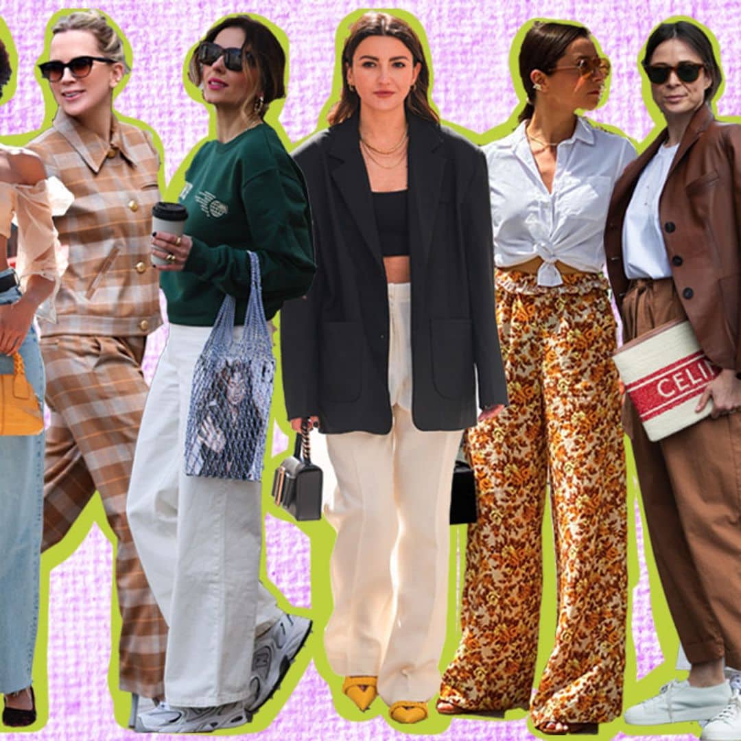 10 tipos de pantalón ancho para chicas que buscan ir cómodas pero elegantes