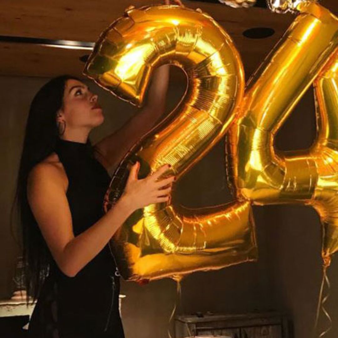Con muchos amigos, globos y una ausencia: así ha sido el cumpleaños de Georgina Rodríguez