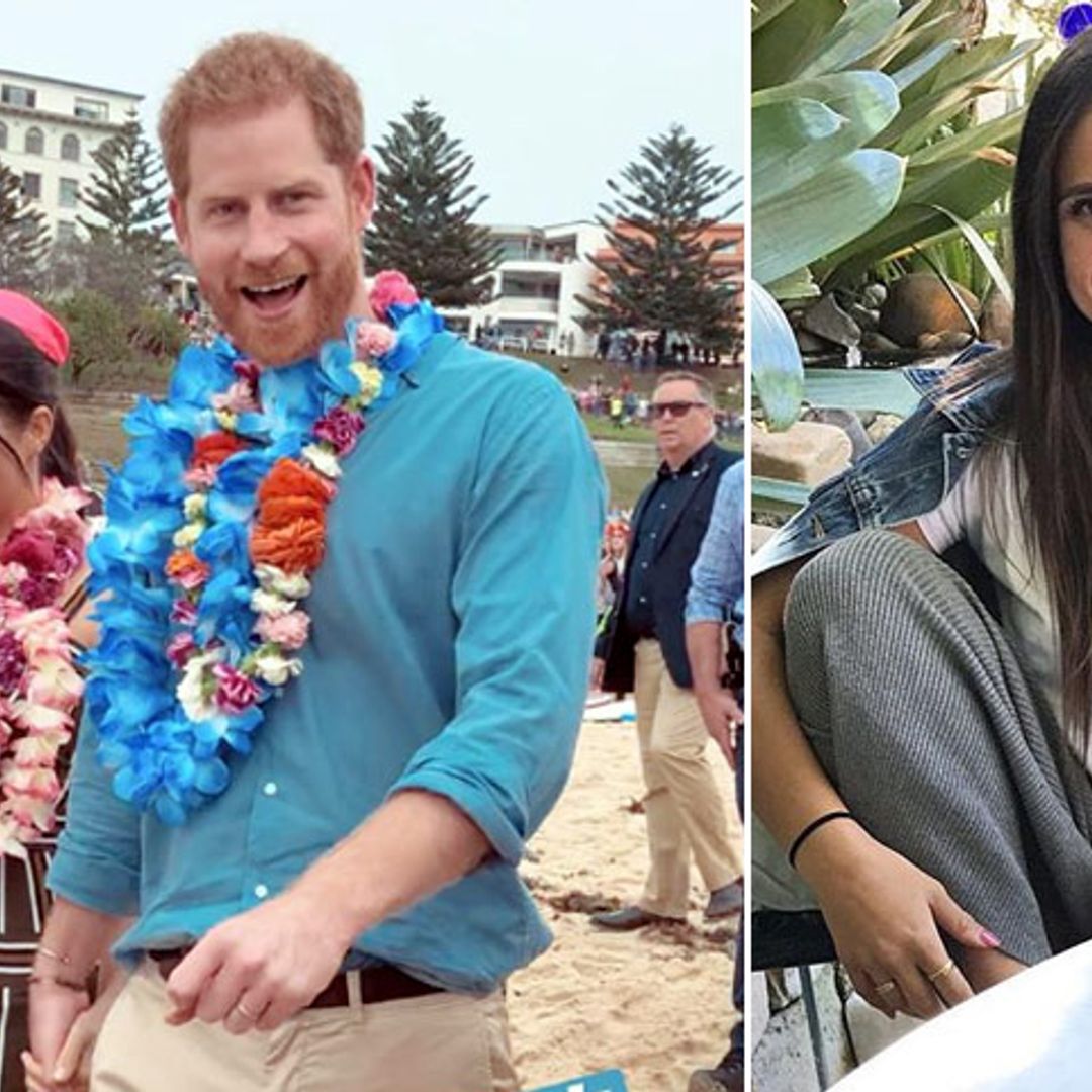 La divertida reacción de los Duques de Sussex al conocer a la doble australiana de Meghan