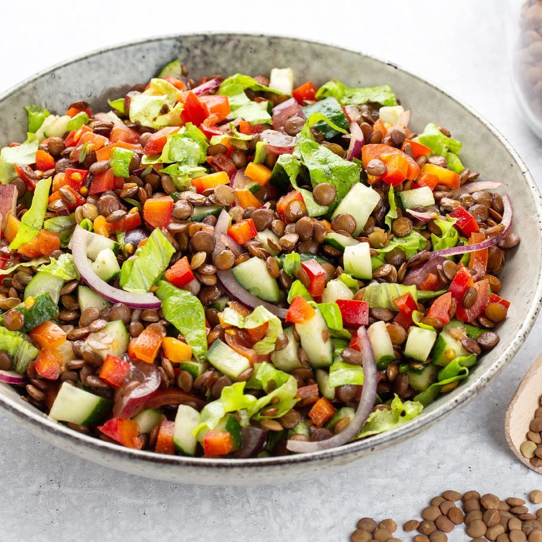 Ensaladas de lentejas: 12 recetas fáciles, saludables y perfectas para los días de calor