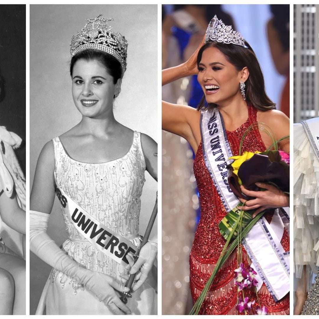 La evolución de las coronas de Miss Universe: un viaje brillante a través del tiempo