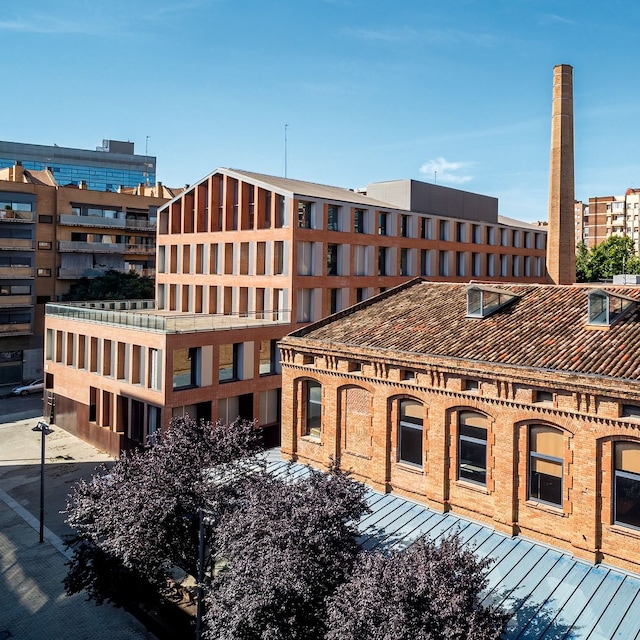 Panorámica del barrio de Poblenou, en Barcelona