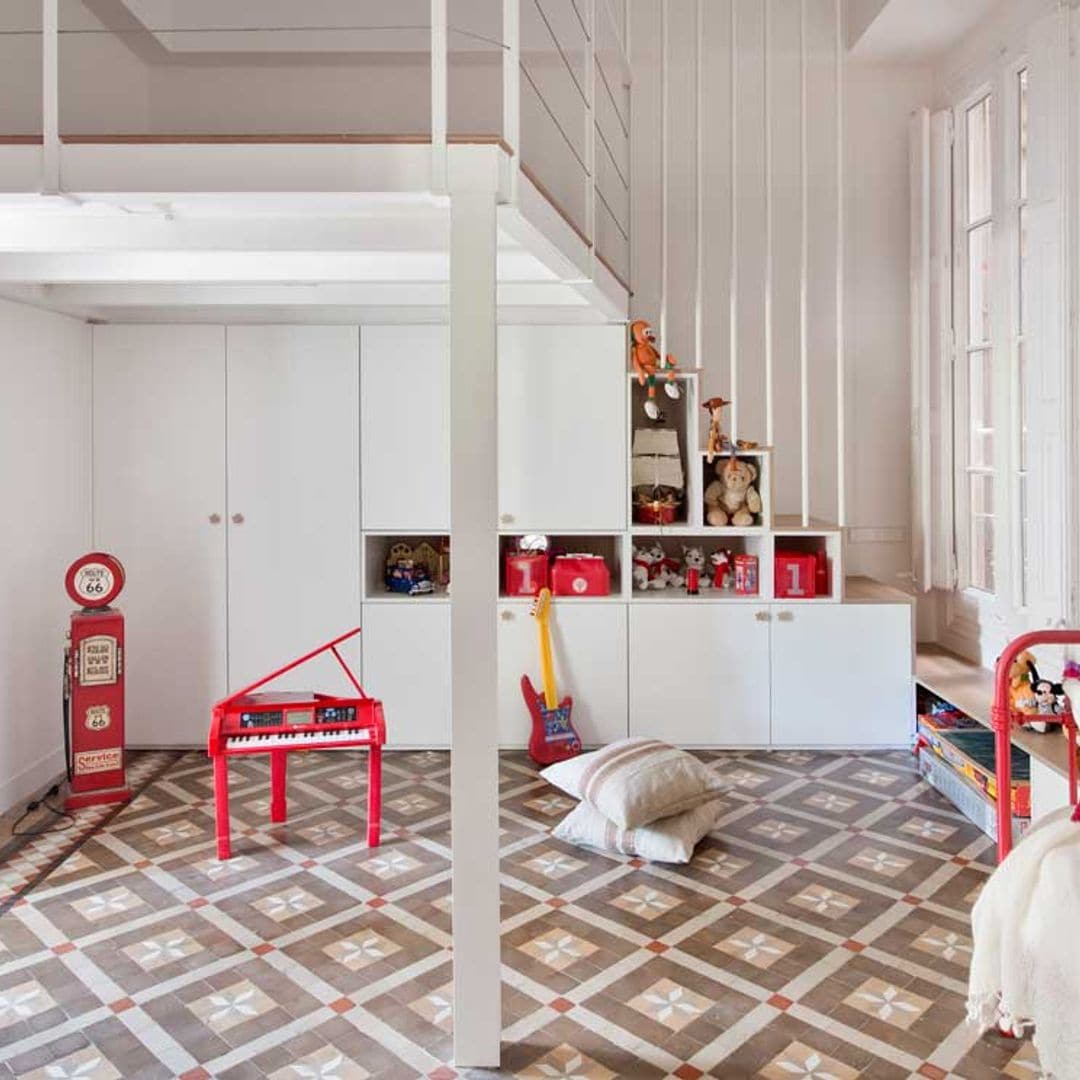 Ideas para montar un rincón lúdico para jugar en la habitación de los niños