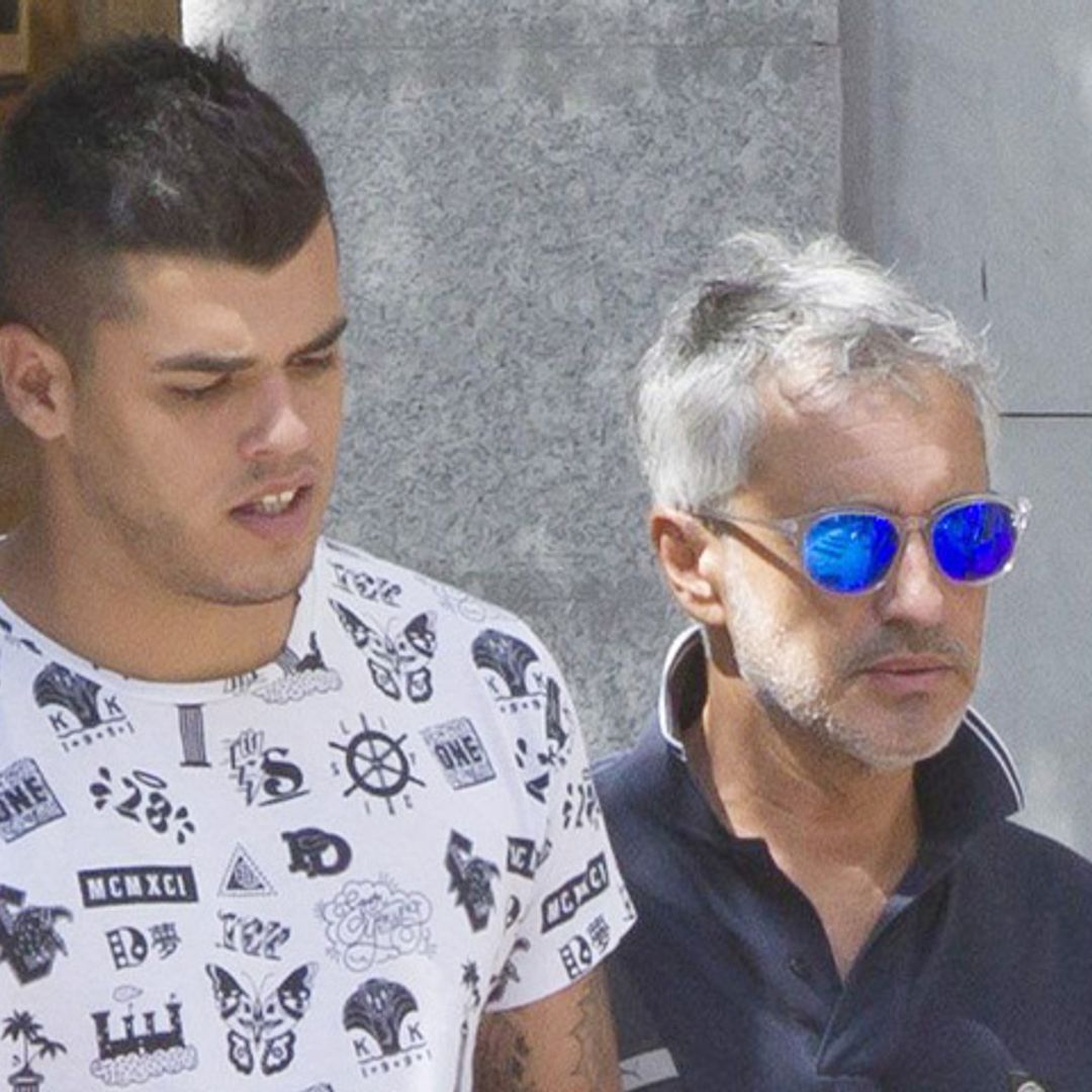Las imágenes de la reconciliación de Sergio Dalma y su hijo