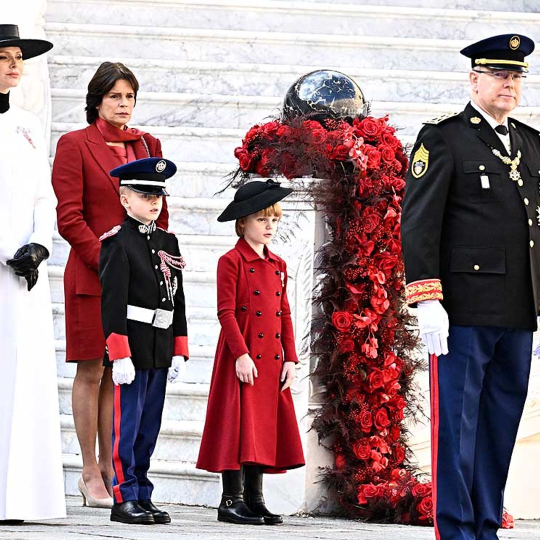 El regreso de Charlene, arropada por toda la familia monegasca, protagoniza el Día Nacional del Principado