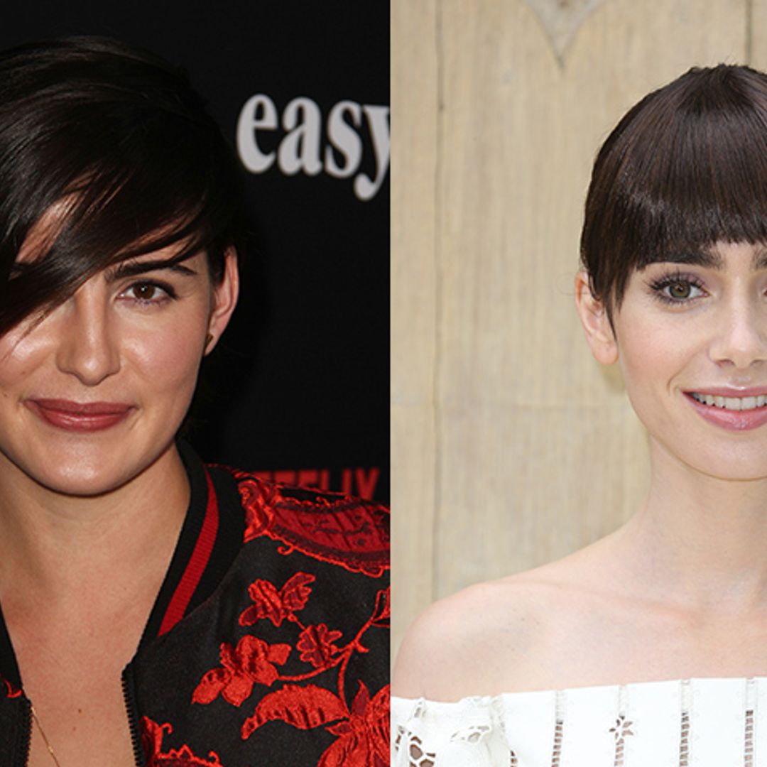 Kristina Bazan, Lily Collins, Alexa Chung... Potencia tú también tu mirada con un flequillo a la altura