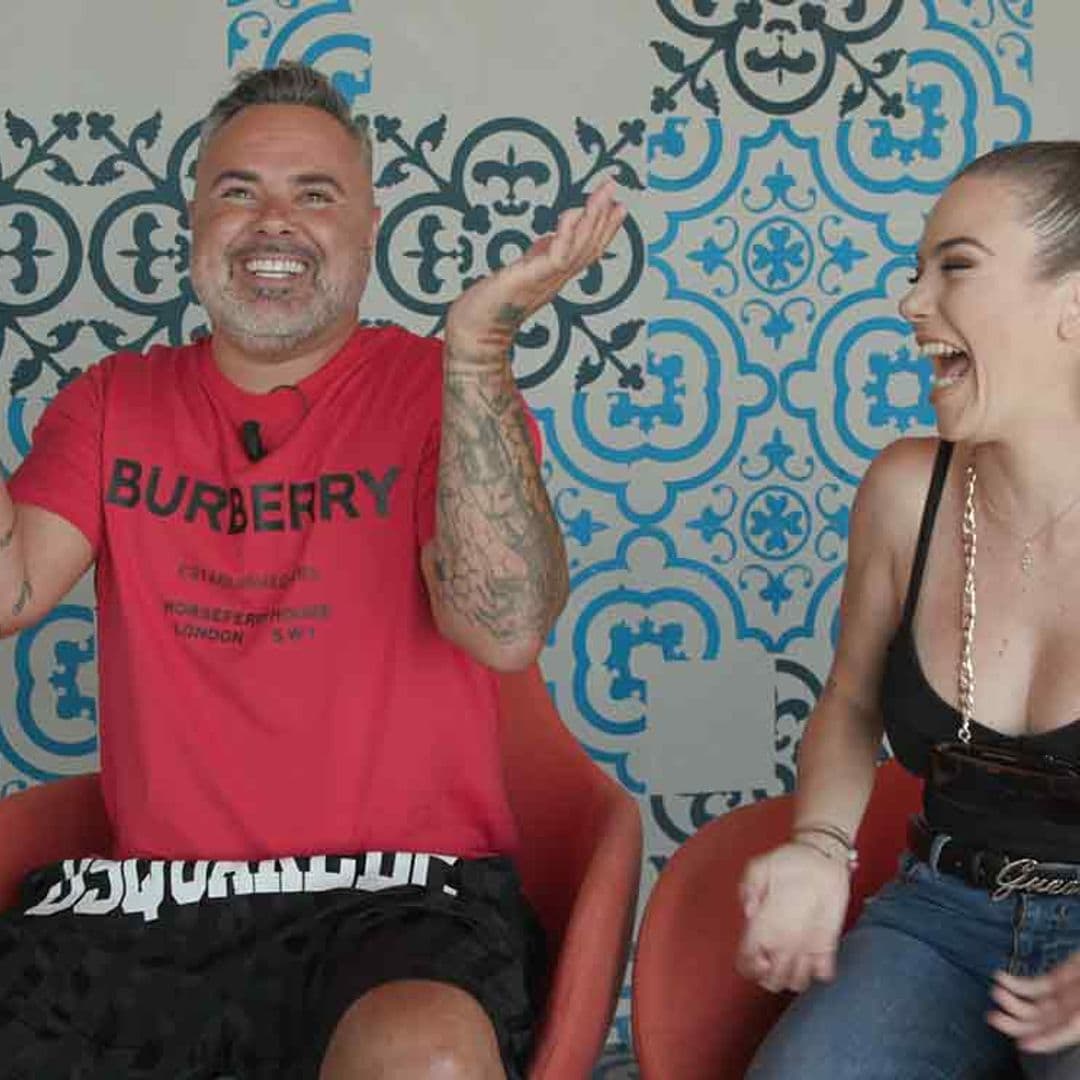 Juan Magán y María Isabel se apuntan a su propio 'challenge' de caritas en HOLA!4u