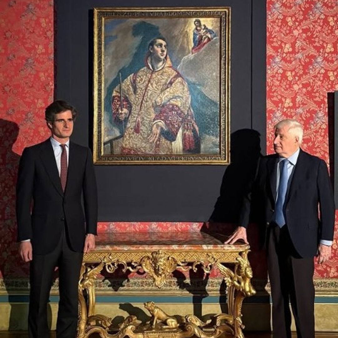 El duque de Alba reaparece después de 7 meses en una cita muy especial junto a su hijo y heredero en el Palacio de Liria