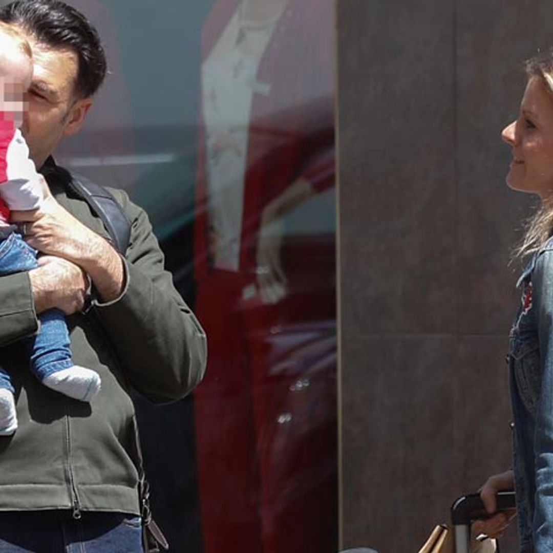 Iñaki López y Andrea Ropero en su imagen más tierna y familiar