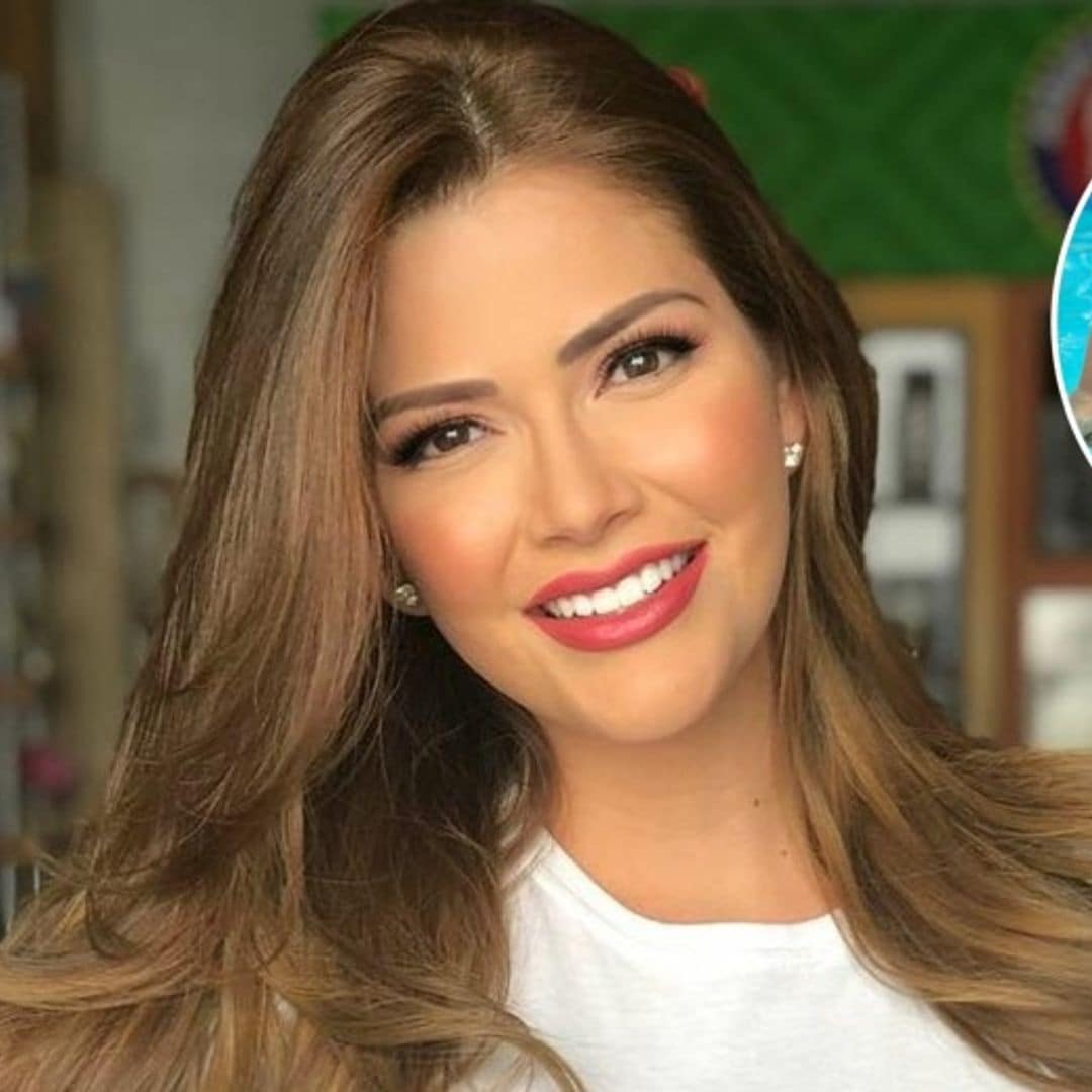 ¡Cómo niña! Ana Patricia Gámez se divierte al lado de sus hijos