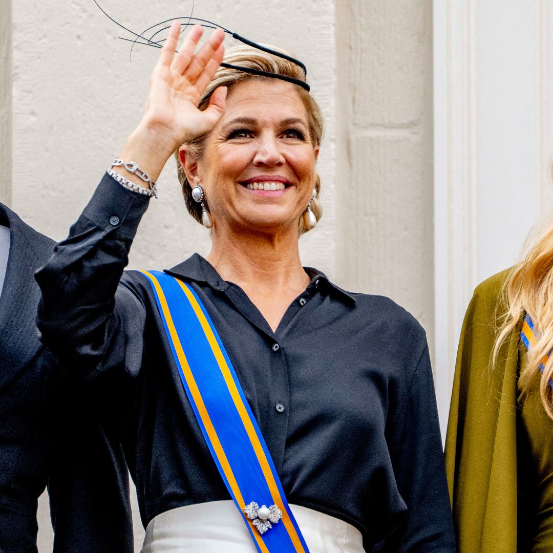 El broche de diamantes y perlas de Máxima de Holanda esconde un homenaje familiar: la pieza de Beatriz que recuerda su boda con el príncipe Claus