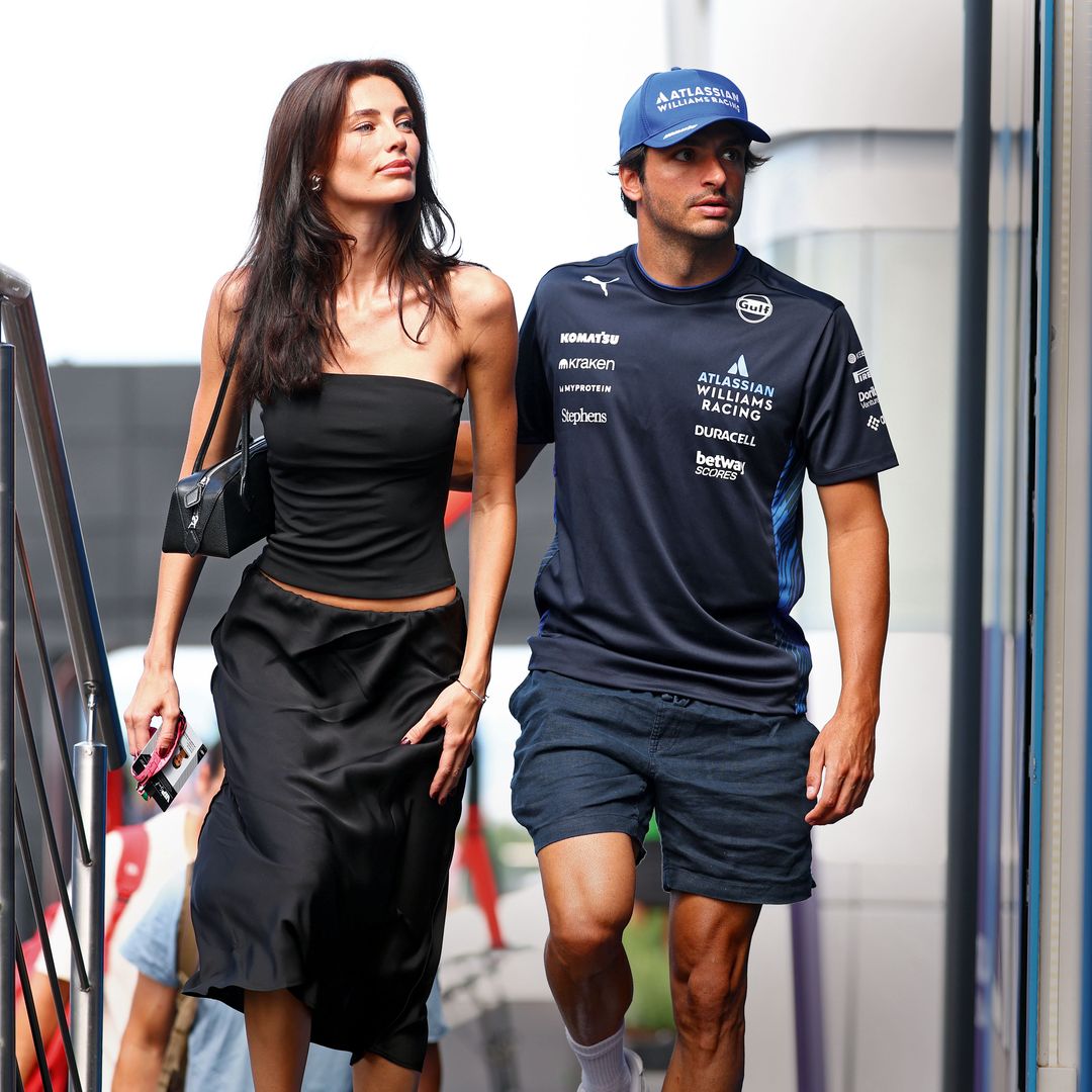 Carlos Sainz y Rebecca Donaldson: la foto que demuestra que son la pareja más ‘top’ de la Fórmula 1