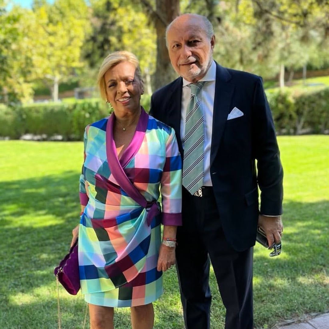 El gran susto de salud del marido de Carmen Borrego que empañó por momentos la boda de Sandra Barneda
