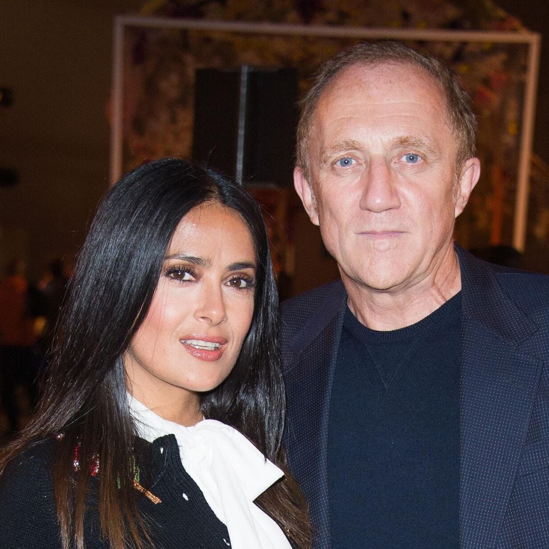 Salma Hayek revela que no quería casarse con Francois-Henri Pinault