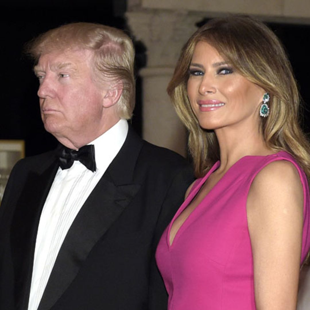 La reaparición de Melania Trump dos semanas después de la investidura