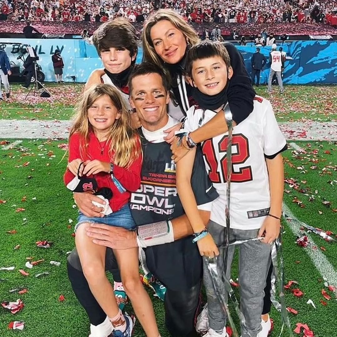 Gisele Bündchen y su ex, Tom Brady, abren sus álbumes para felicitar a su hijo en su 15 cumpleaños