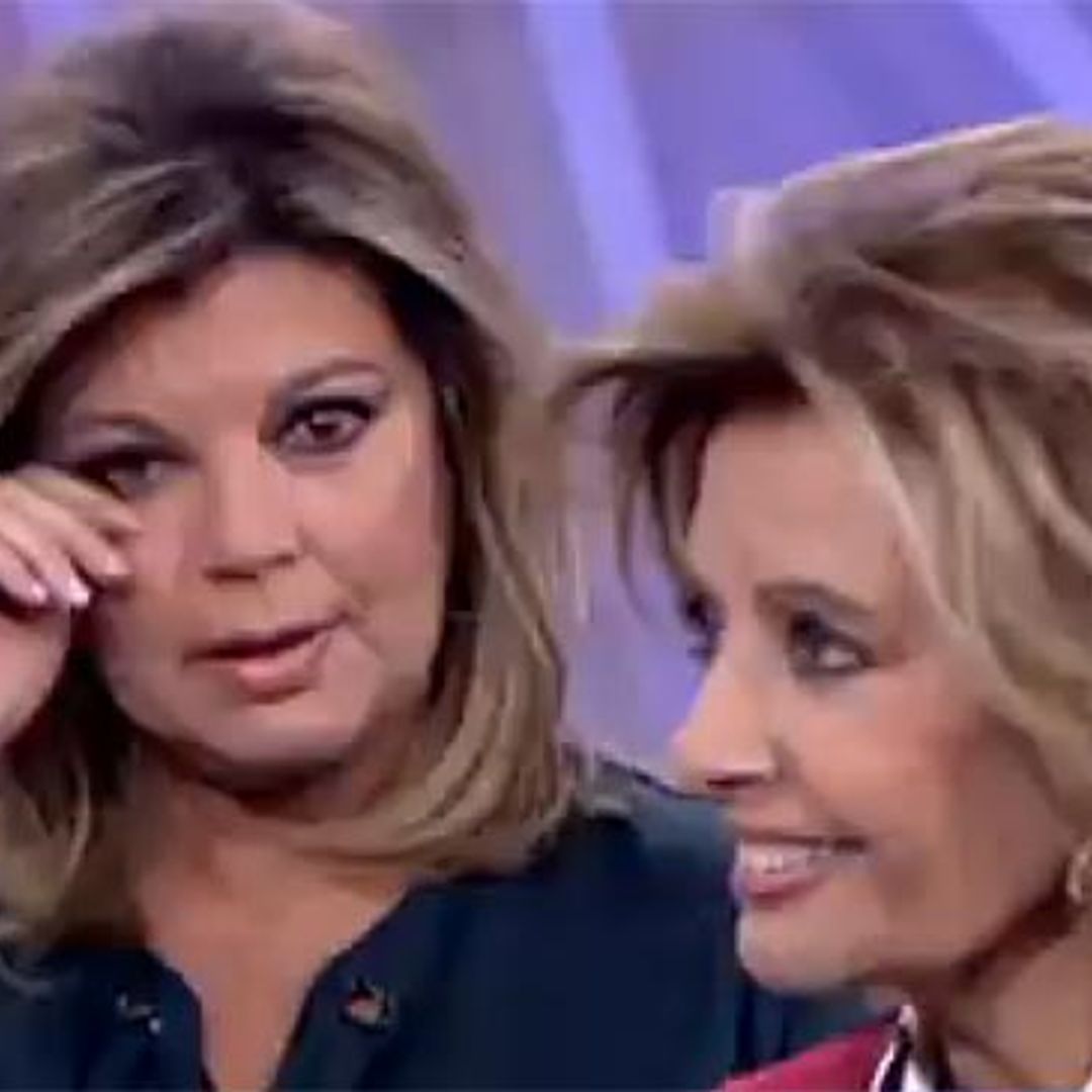 La emoción embarga de nuevo a María Teresa Campos y su hija Terelu