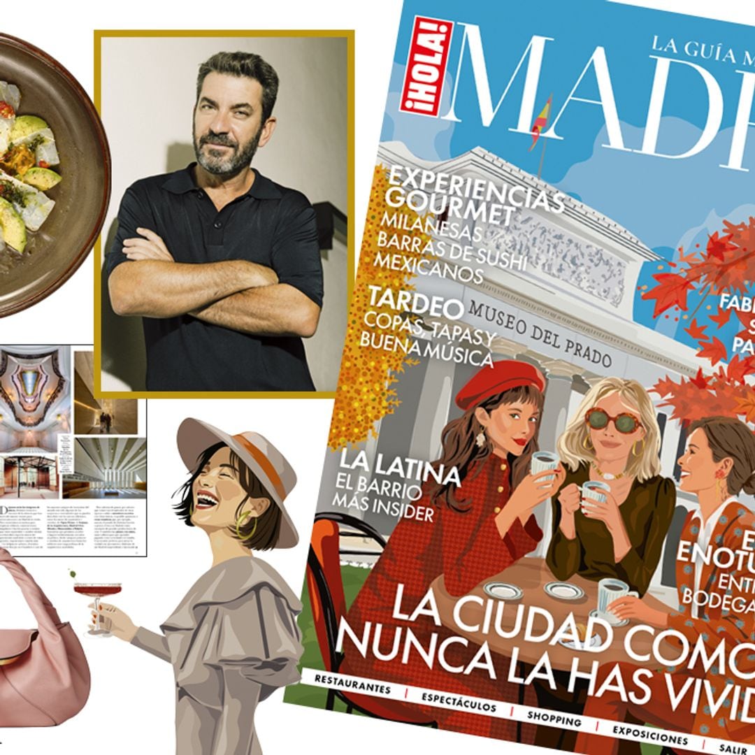 Ya está a la venta la nueva guía ¡HOLA! Madrid con los mejores planes, estrenos y direcciones secretas para exprimir el otoño