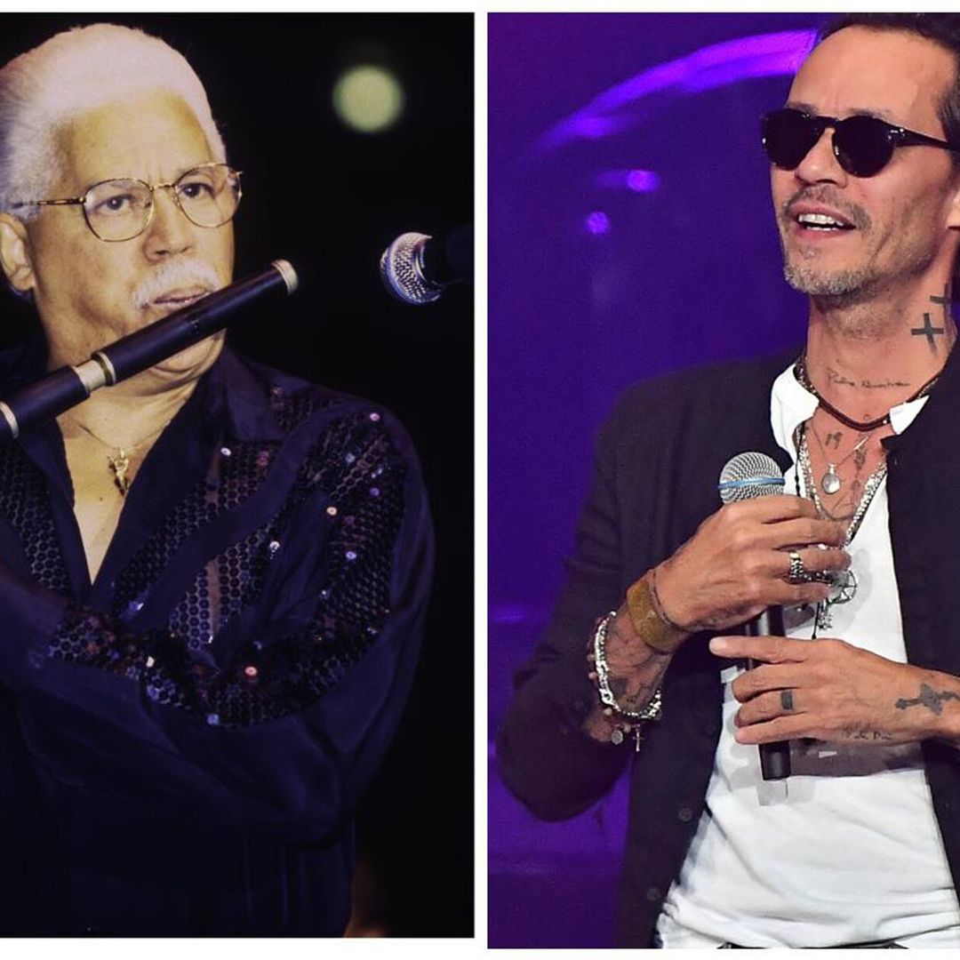 Marc Anthony reacciona al fallecimiento de Johnny Pacheco, uno de sus ídolos