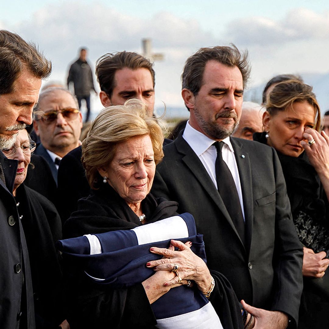 Constantino de Grecia ya ha sido enterrado en Tatoi junto a sus antepasados