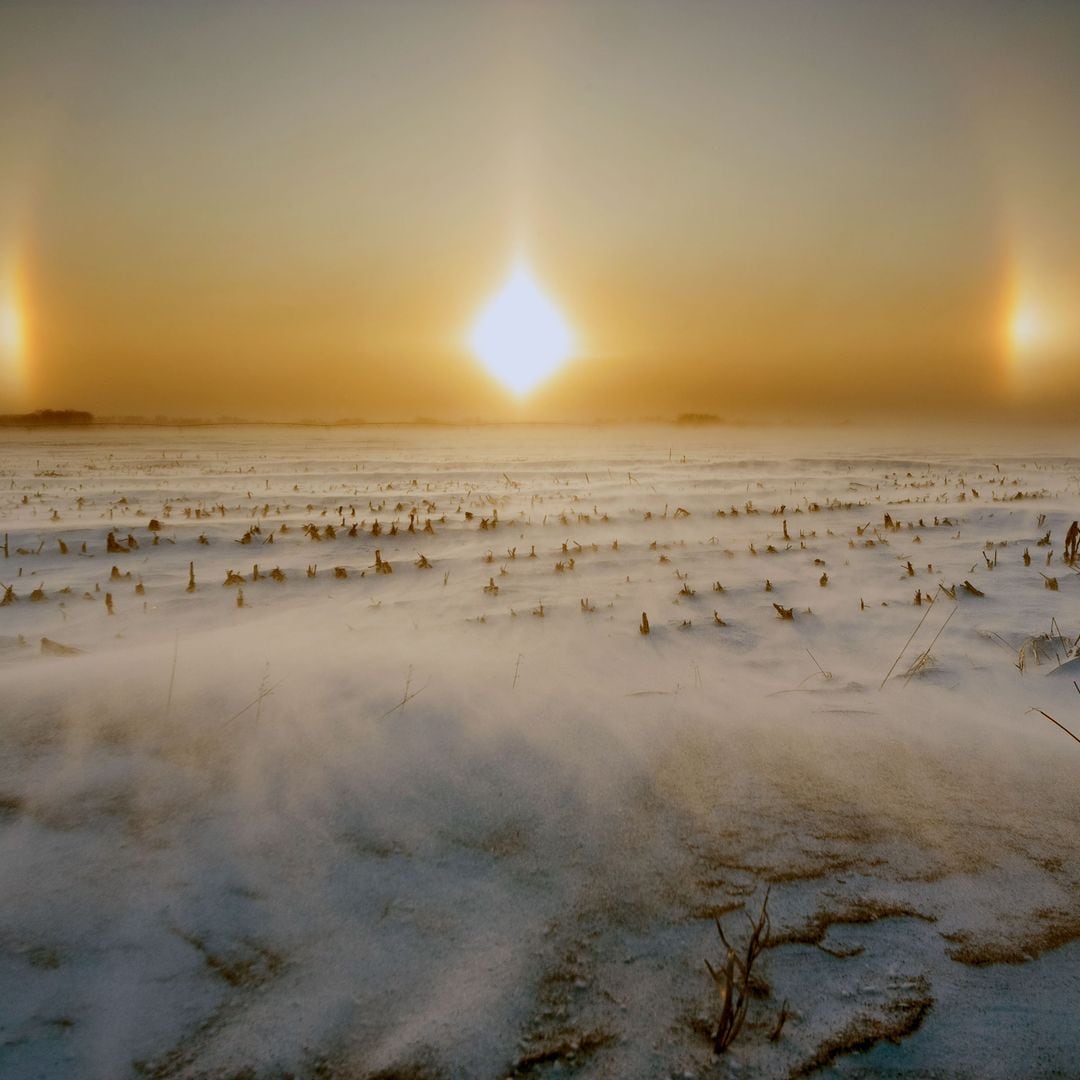  El fenómeno de los dos soles en Alaska capturado en una fotografía