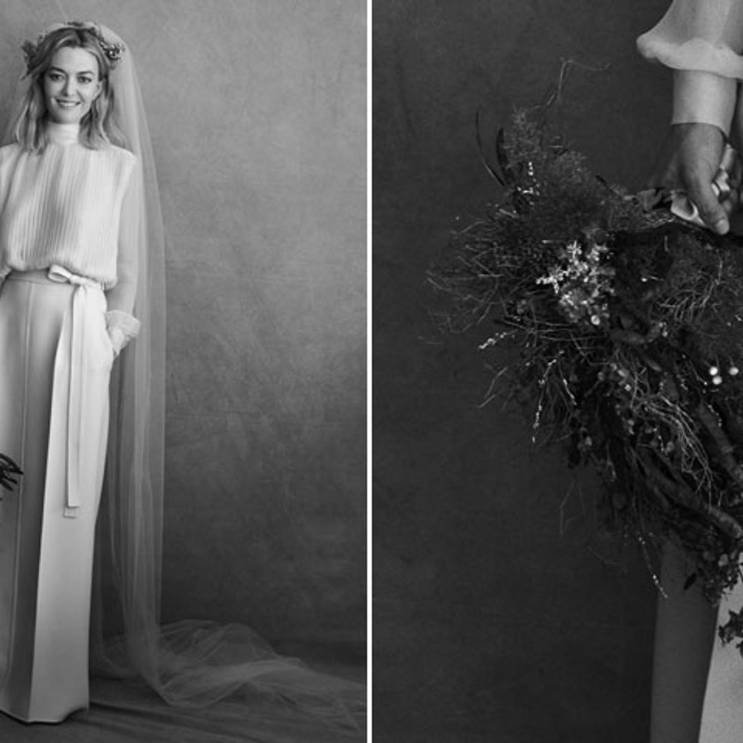 El significado del ramo de novia de Marta Ortega