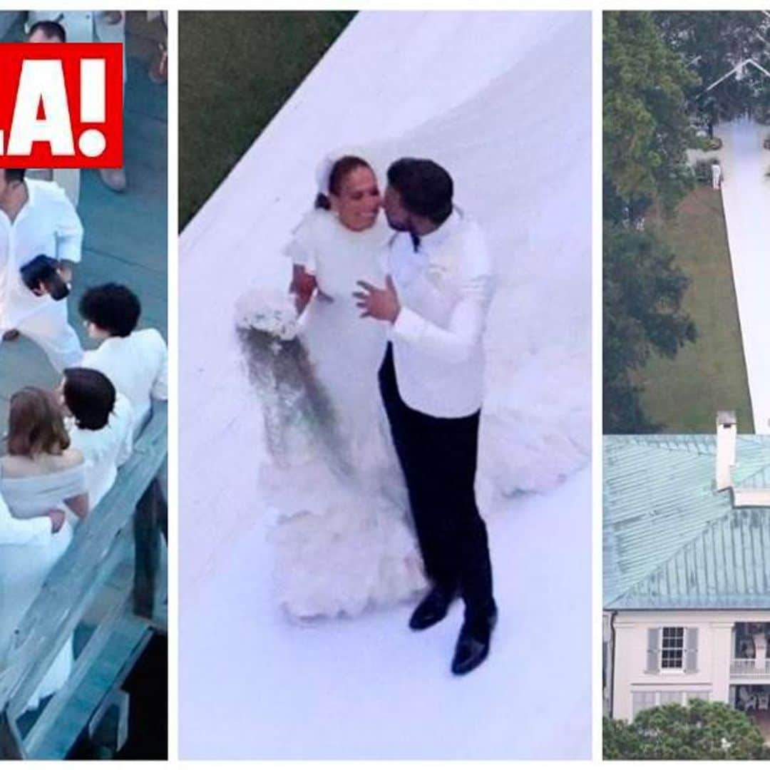 FOTOS: Así fue la romántica boda de Jennifer Lopez y Ben Affleck