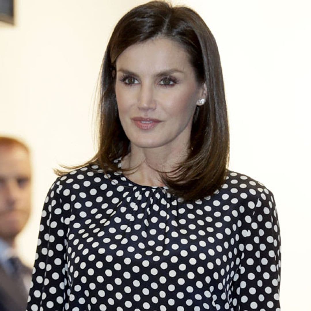 La Reina recupera el look de su desencuentro con doña Sofía justo un año después