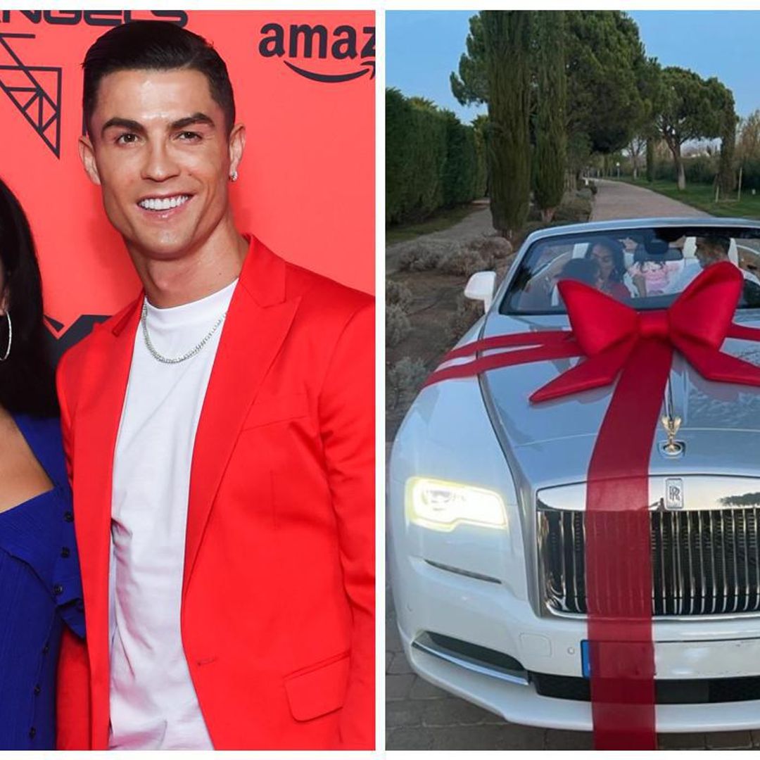 Georgina Rodríguez sorprende a Cristiano Ronaldo con un auto de lujo en Navidad