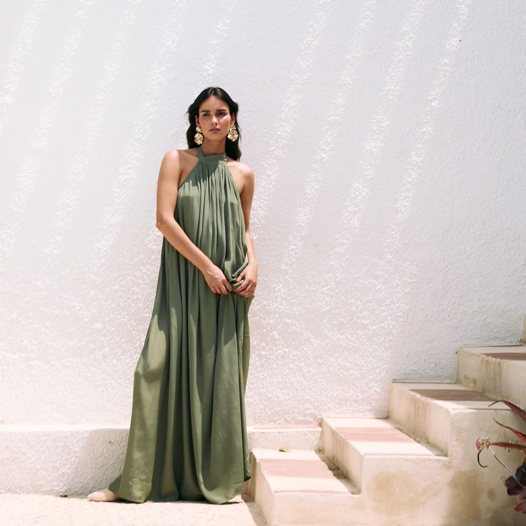 Vestido Mar Verde · La Cala · Bruna