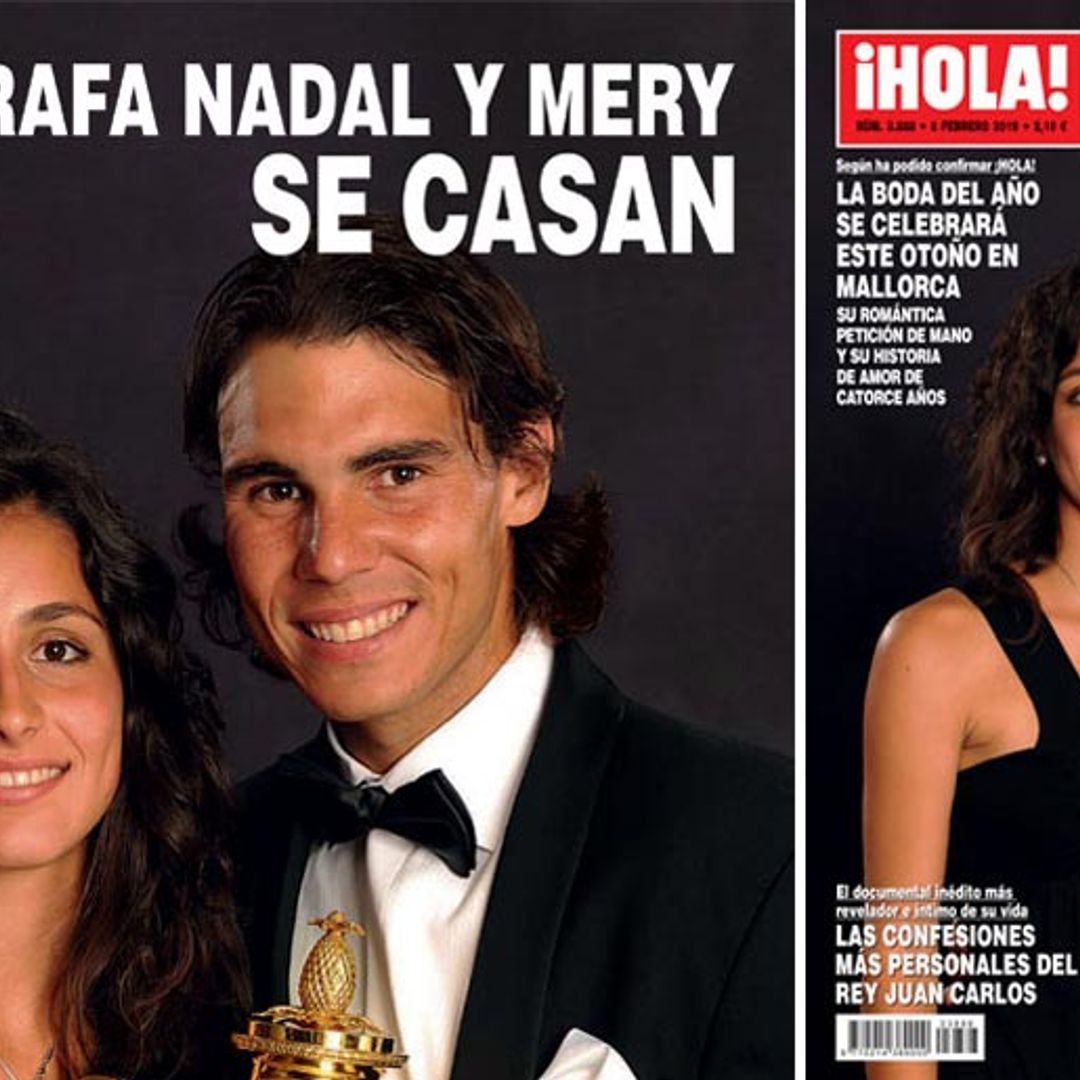 Exclusiva en ¡HOLA!: Rafa Nadal y Mery Perelló se casan