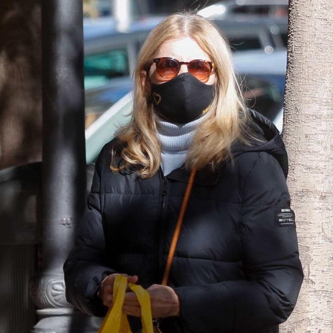 Primeras imágenes de Marta Chávarri tras el fallecimiento de su exmarido, Fernando Falcó