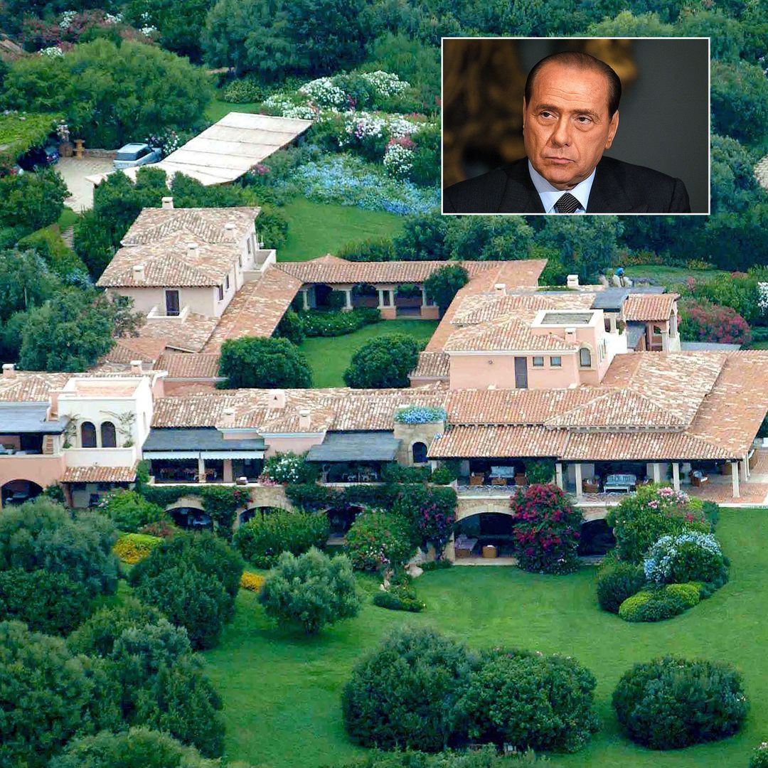 Jardines, anfiteatro y vistas al mar: así es la villa de Berlusconi en Cerdeña que la familia real de Qatar ha comprado por 350 millones de euros