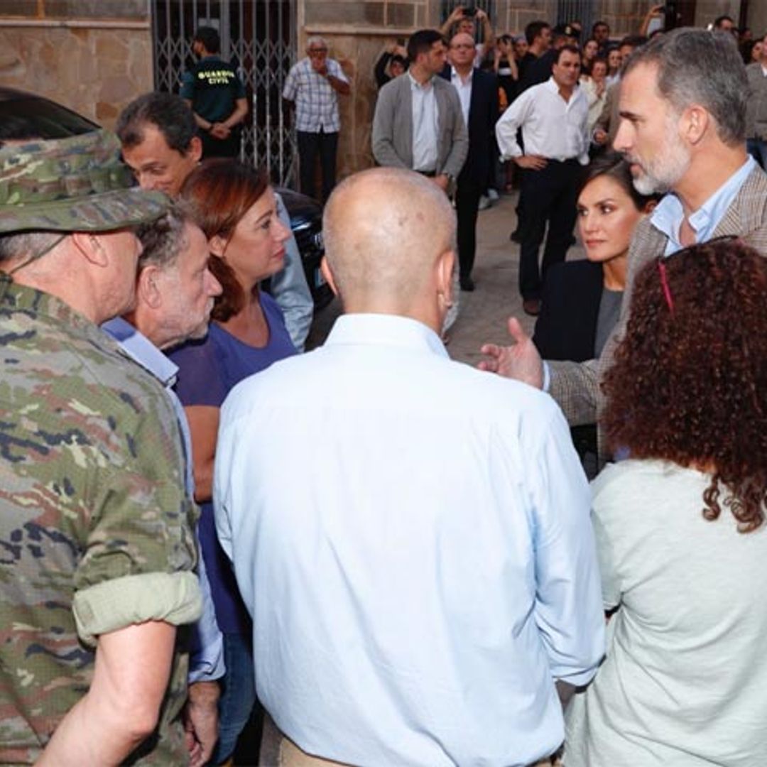 Los Reyes llegan a Mallorca para visitar a los afectados por las inundaciones