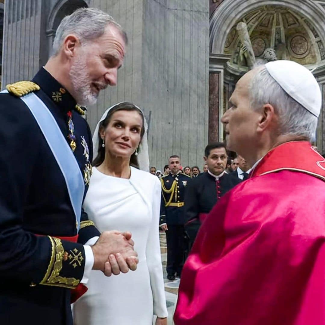La buena sintonía de los Reyes con el Papa en su primer encuentro: más largo de lo previsto y con una propuesta en firme
