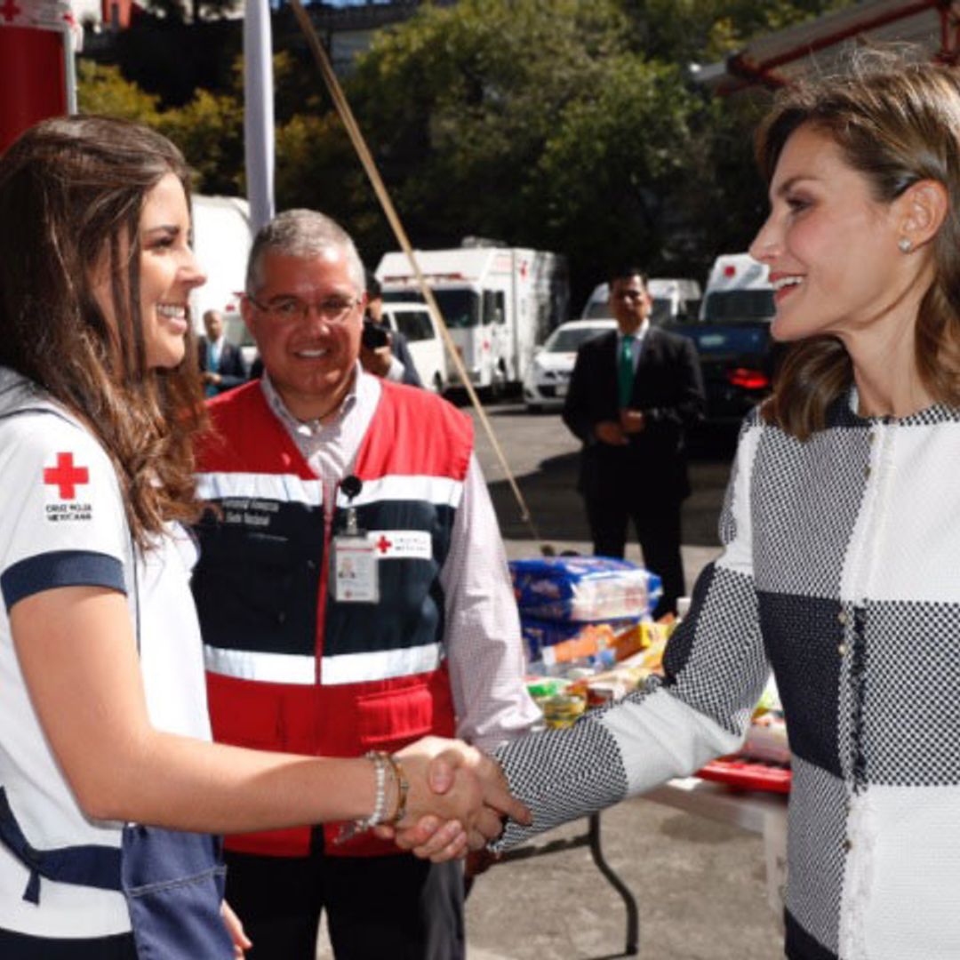 La Reina Letizia comienza su viaje en solitario a México