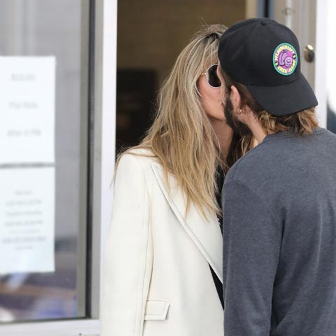 Heidi Klum, Tom Kaulitz y los besos que adelantan una romántica primera Navidad como casados