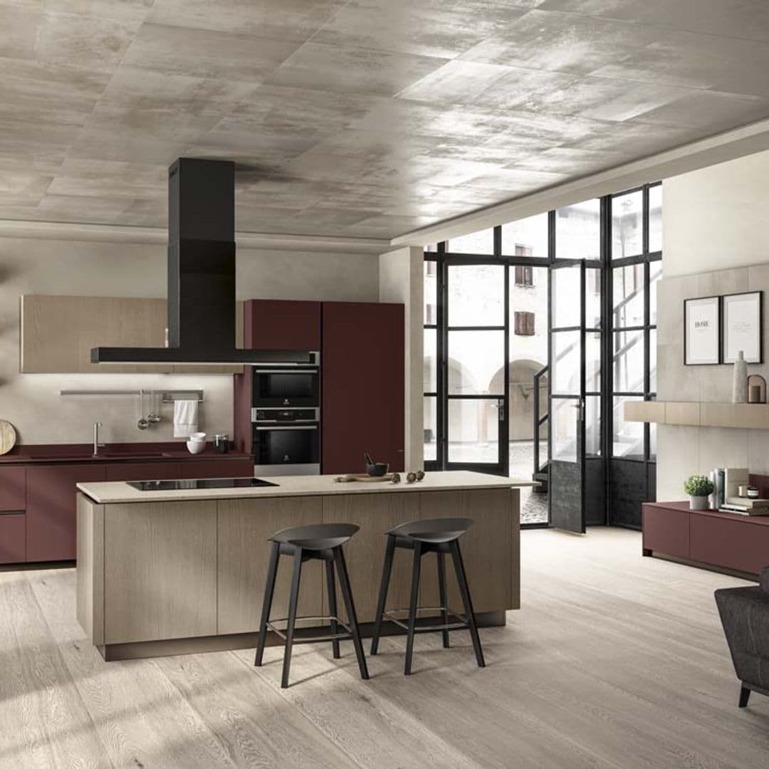 10 claves llenas de ingenio para conectar la cocina y el salón
