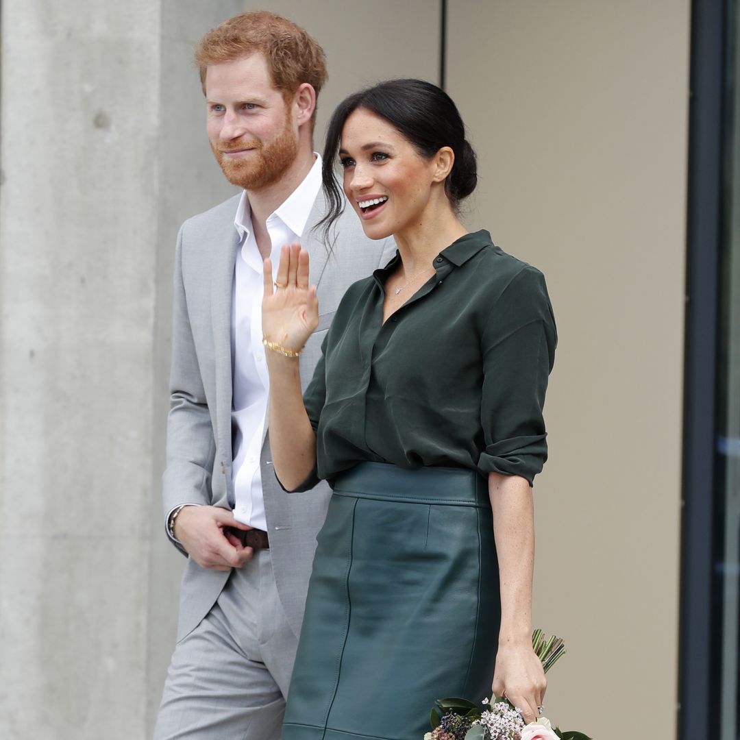 Meghan Markle, Rania de Jordania y otras ‘royals’ que han triunfado con faldas de cuero (incluso en primavera)