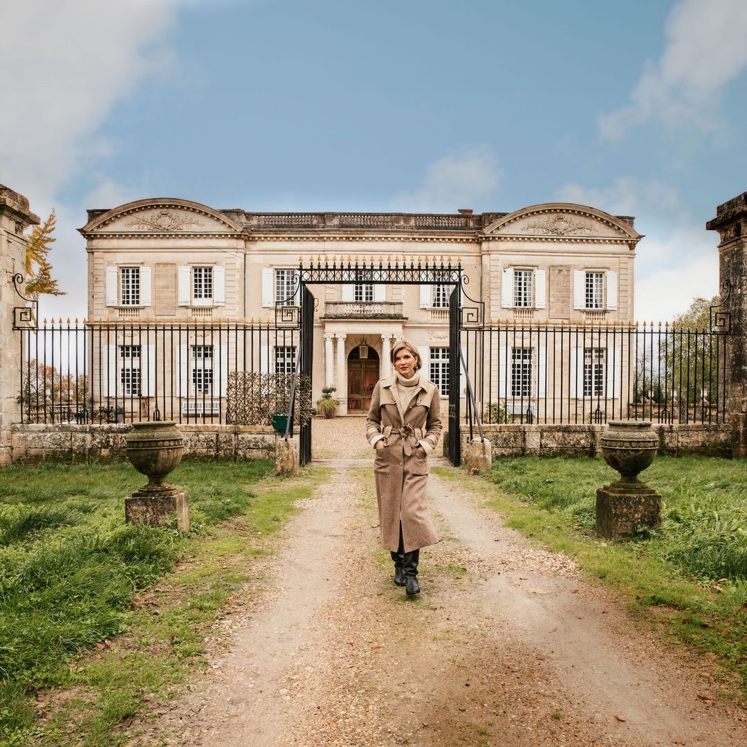 La casa ¡HOLA!: la empresaria Catherine Roger nos abre las puertas de su castillo, 'Château Marcellus'