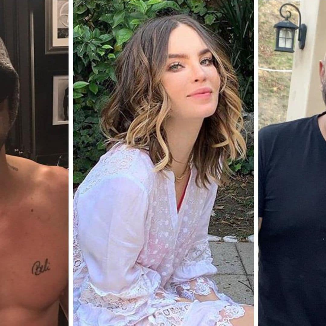 Los ex de Belinda borran los tatuajes que se hicieron en su honor